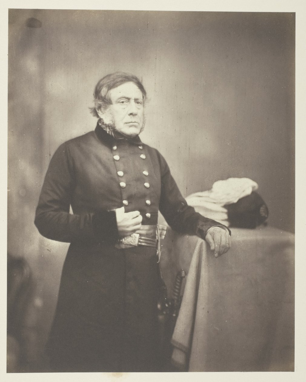 Generálporučík sir H.J.W. Bentinck, K.C.B. od Roger Fenton