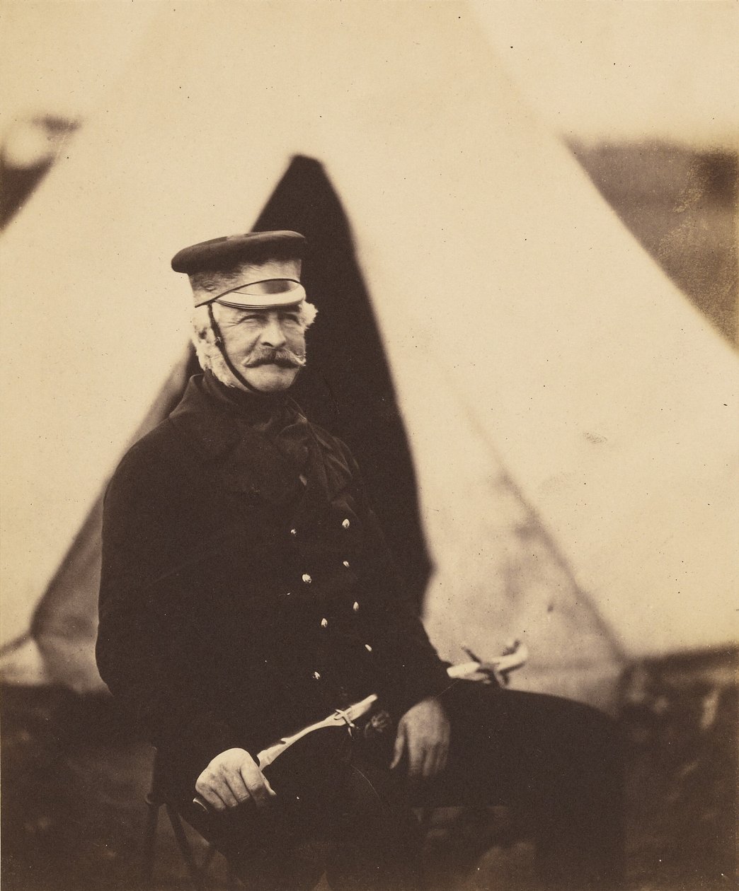 Generálporučík sir Richard England, K.C.B. od Roger Fenton
