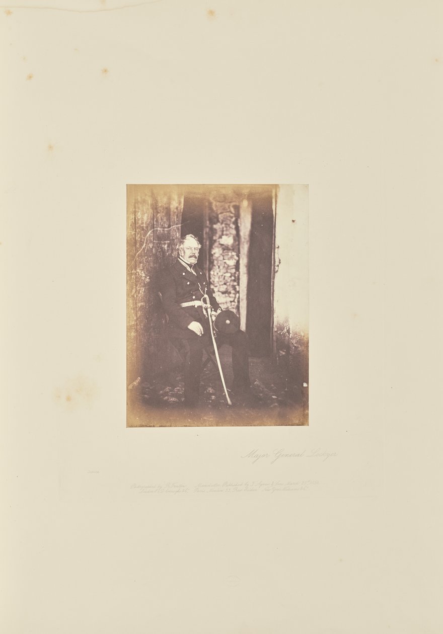 Generálmajor Lockyer od Roger Fenton
