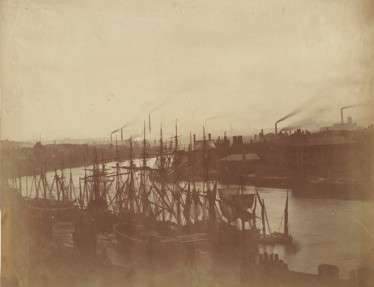Newcastle na Tyne, 50. léta 19. století. od Roger Fenton