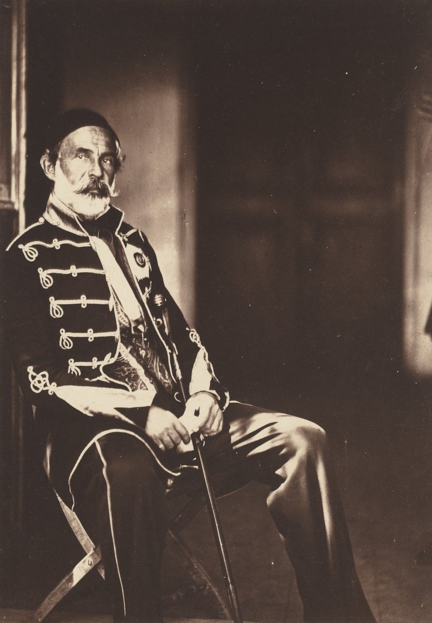 Omar Pacha,1855 (foto) od Roger Fenton