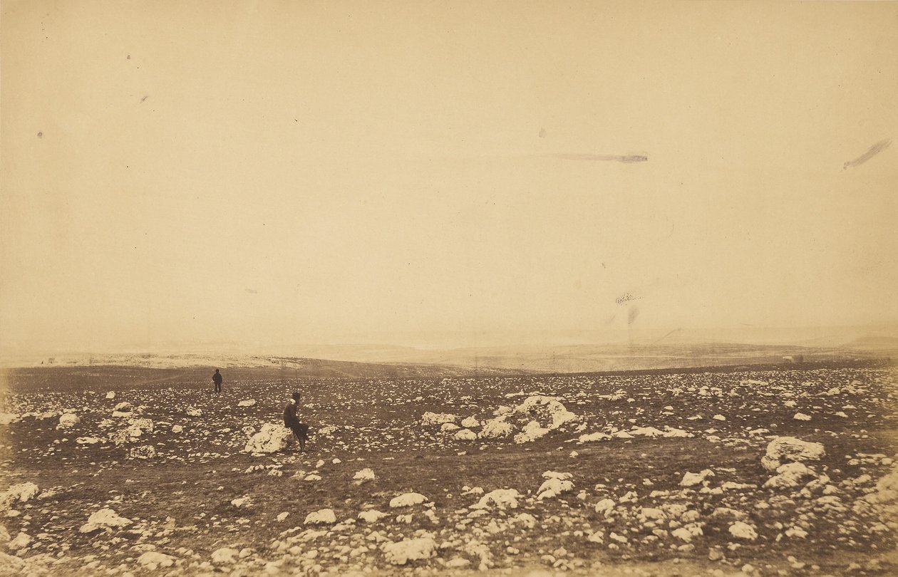 Náhorní plošina Sebastopol IX. od Roger Fenton