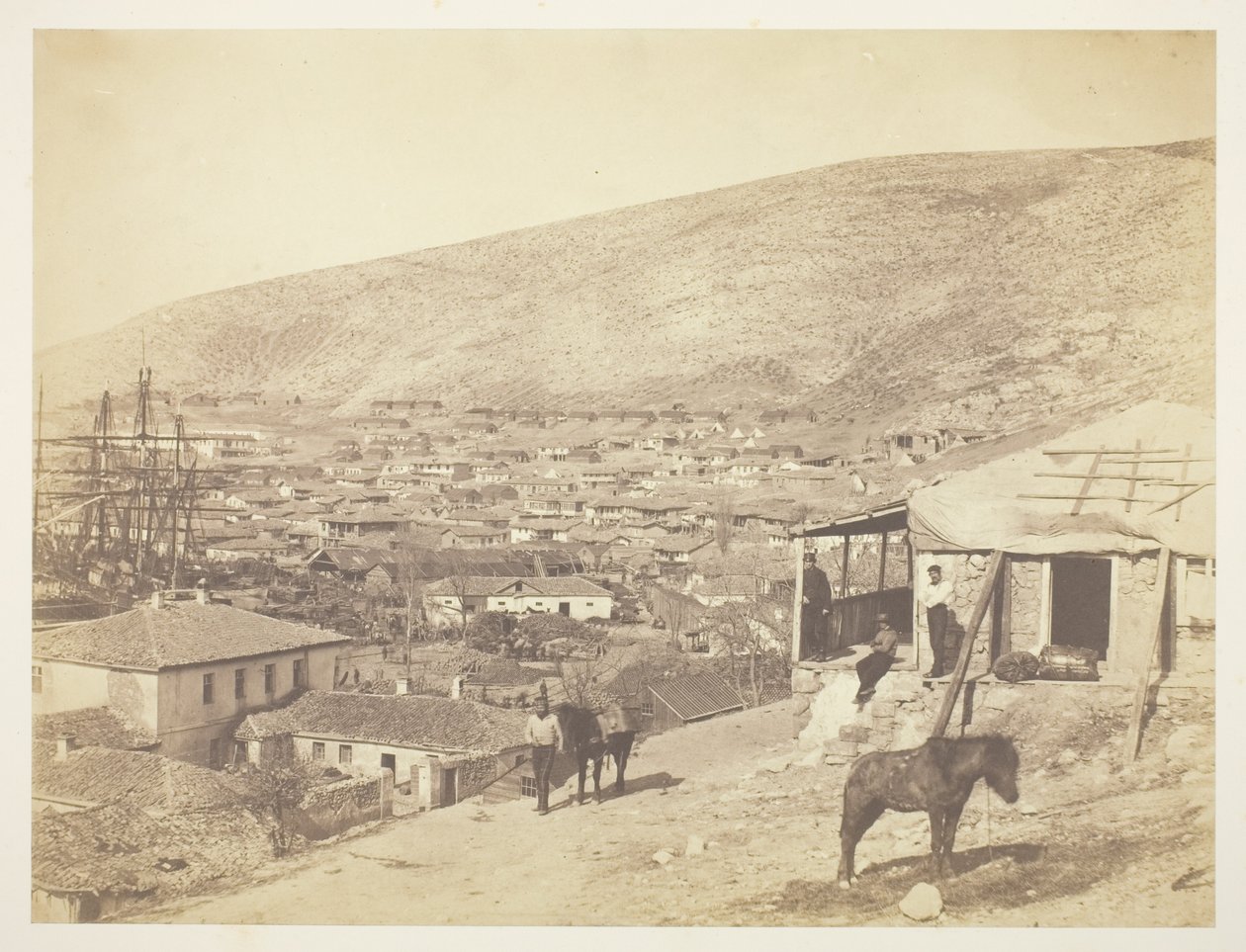 Město Balaklava od Roger Fenton