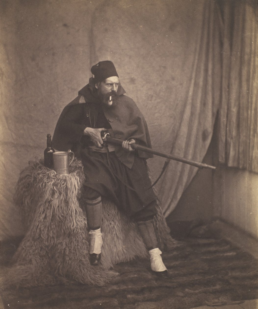 Zouave, 2. divize, 1855. od Roger Fenton