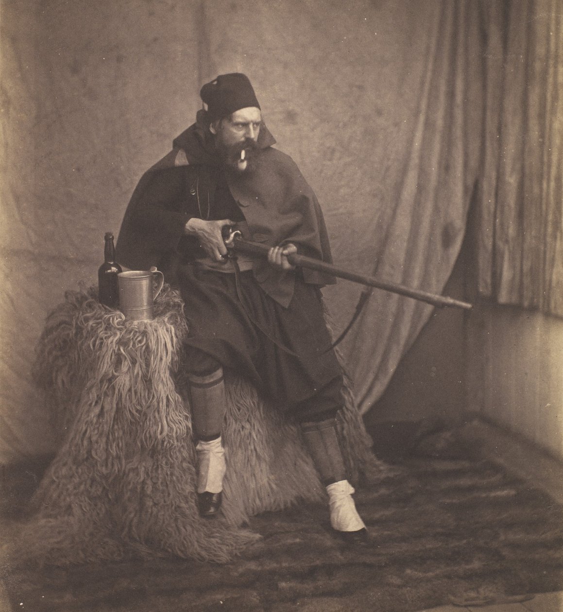 Zouave, 2. divize, 1855. od Roger Fenton