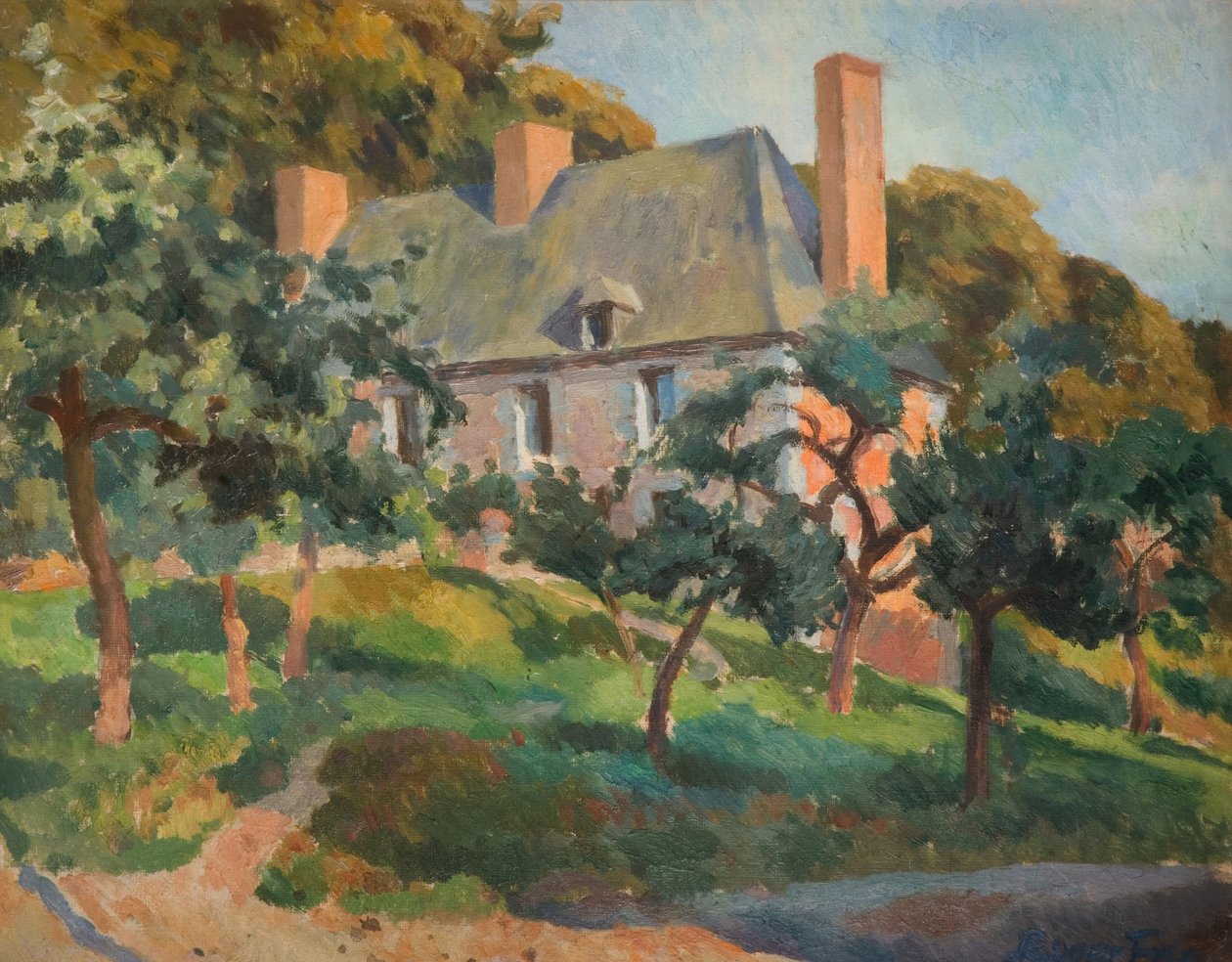 A Surrey House, 1927-28. od Roger Fry