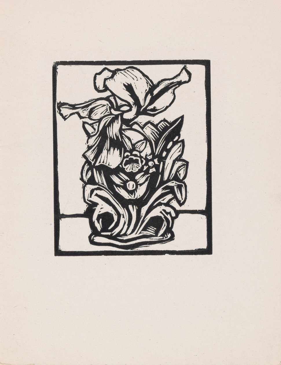 Iris & Váza od Roger Fry