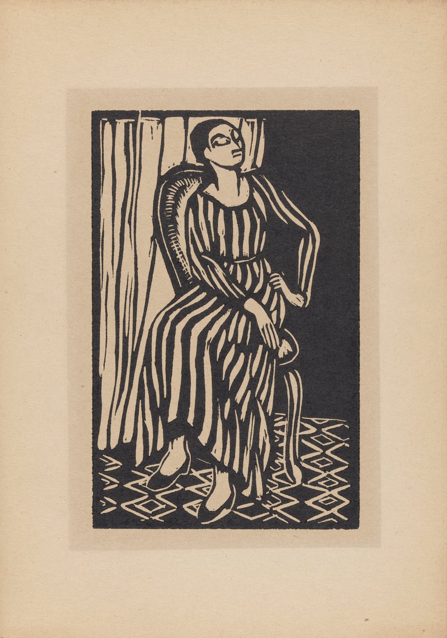 Pruhované šaty od Roger Fry