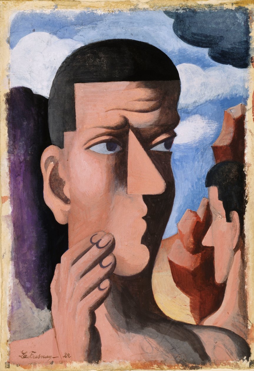 Castor a Pollux, 1922 od Roger de La Fresnaye