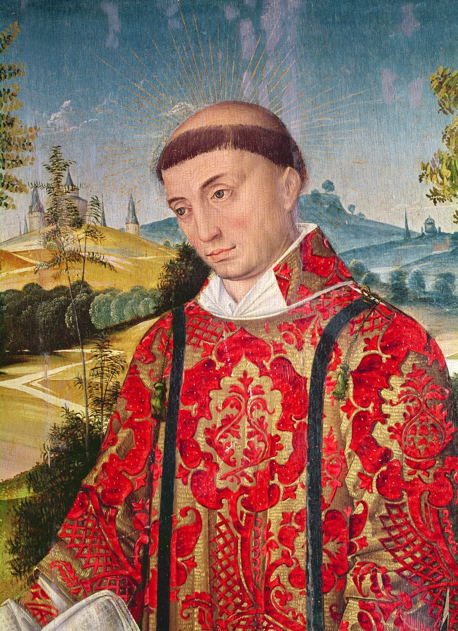 Saint Laurence, 1460-66 (detail 344039) od Rogier van der Weyden