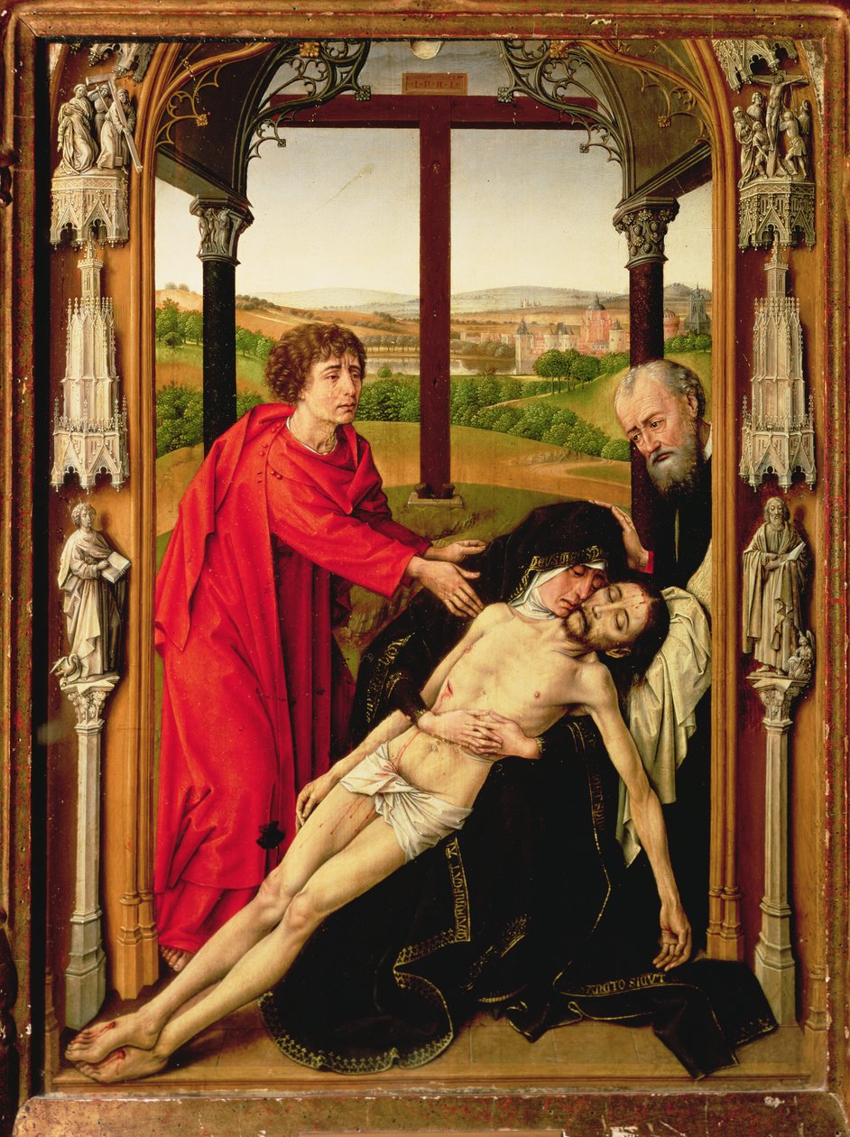 Oplakávání Krista od Rogier van der Weyden