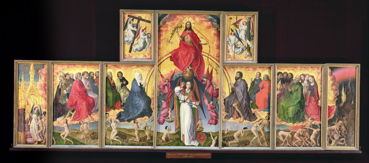 Poslední soud, c.1445-50 od Rogier van der Weyden