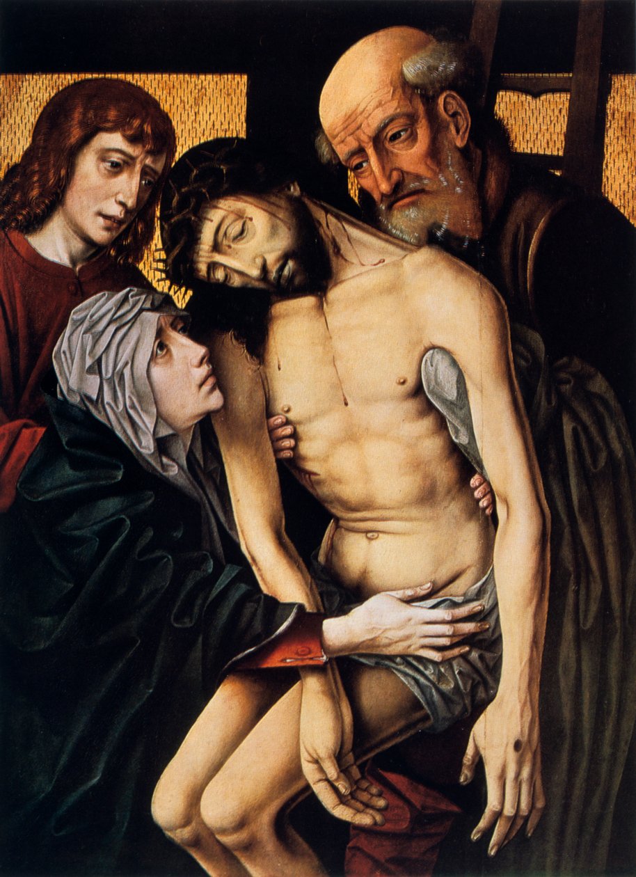 Sestup z kříže, c1430. od Rogier van der Weyden