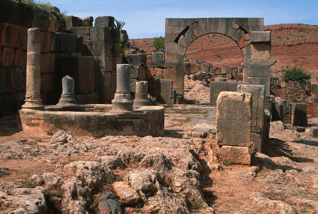Baptisterium a arch od Roman