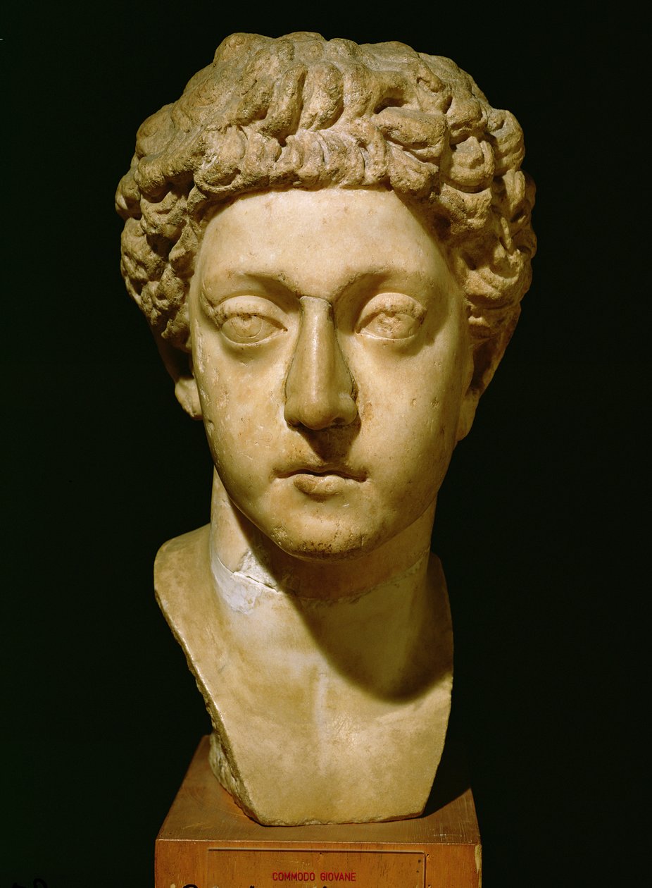Busta císaře Commoda (161-192 n. l.) (mramor) od Roman