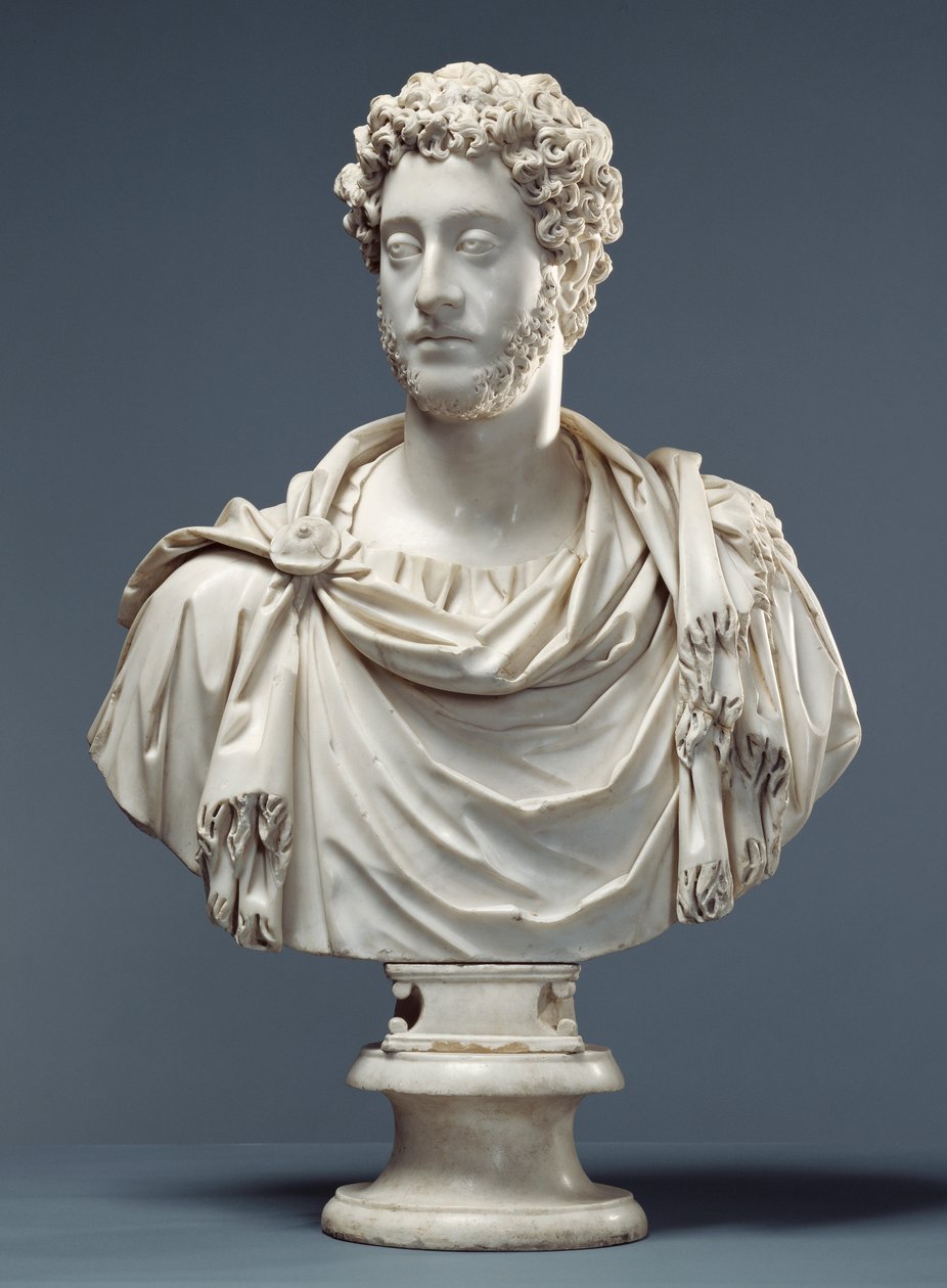 Busta císaře Commoda, c. 180–85 n. l. (mramor) od Roman