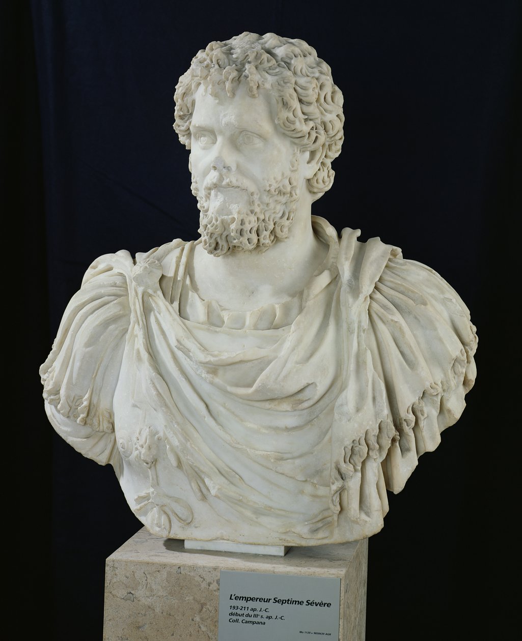 Busta Septimia Severa (145-211) (mramor) od Roman