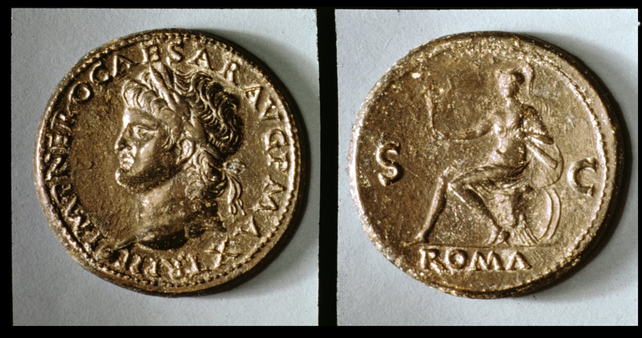 Mince zobrazující Nera (kov) od Roman