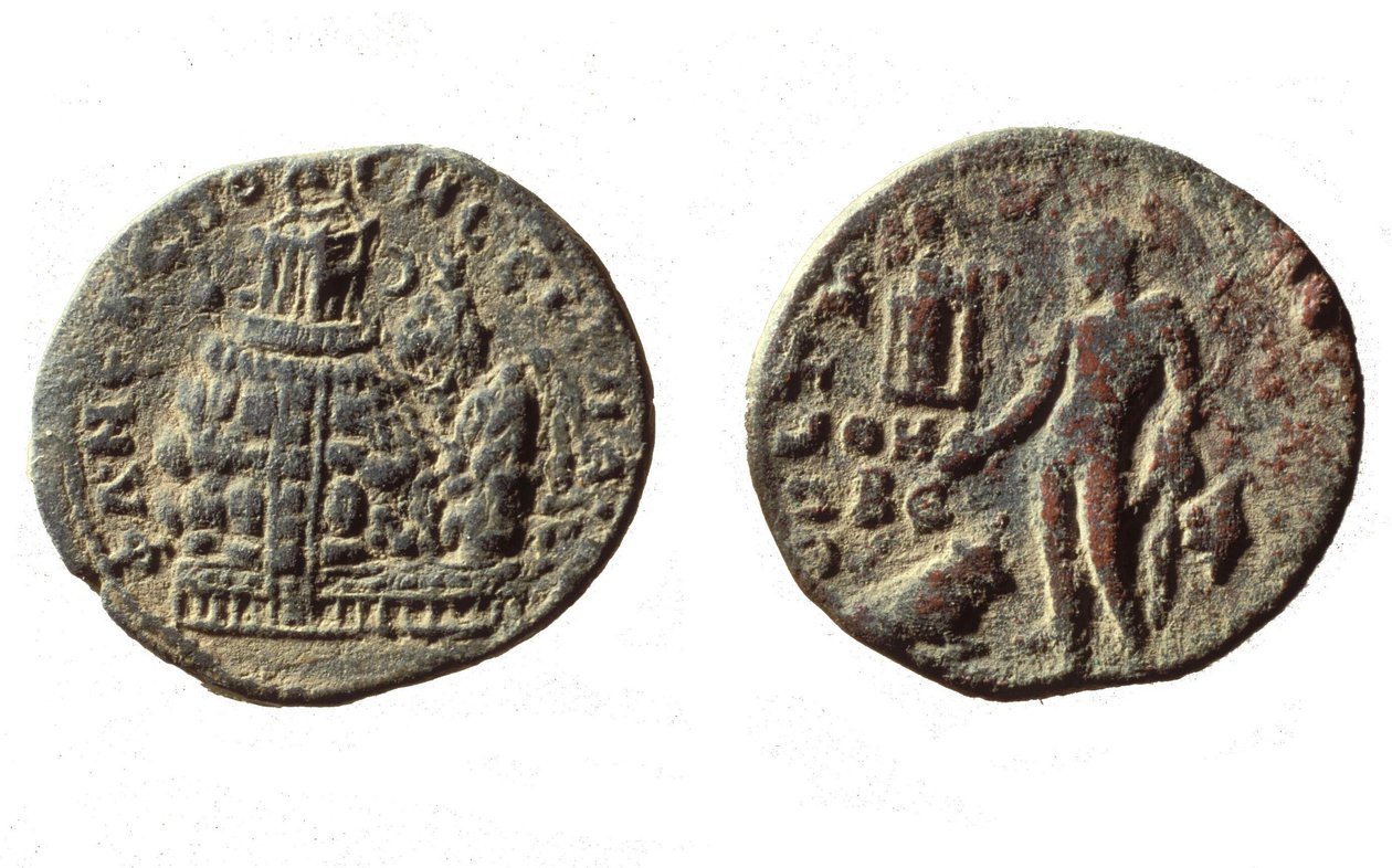 Mince Macrinus, 217 (kov) od Roman