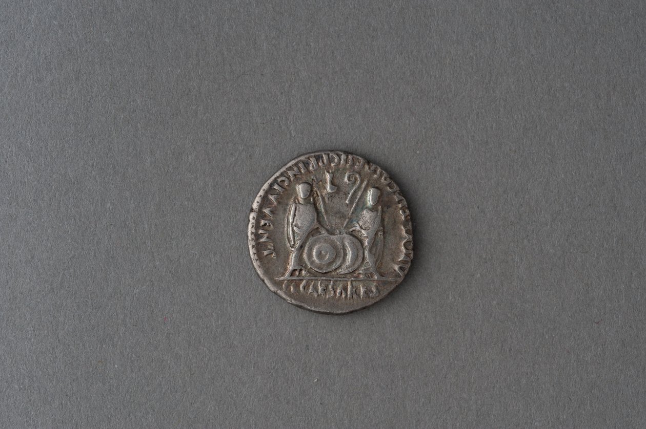 Denár Augustův (stříbrný) od Roman