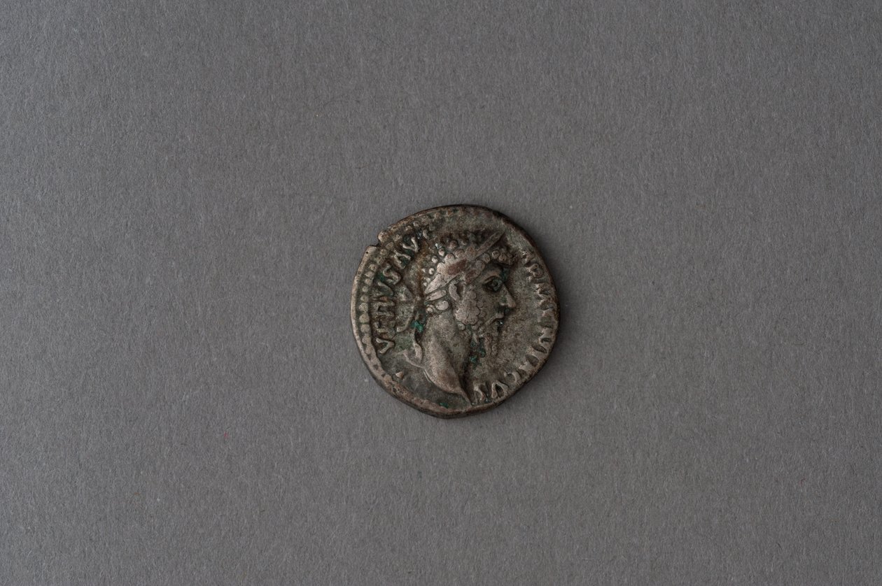 Denár Lucia Veruse (stříbrný) od Roman