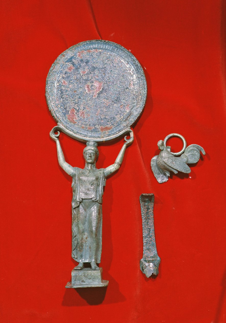 Zrcadlo (bronz) od Roman