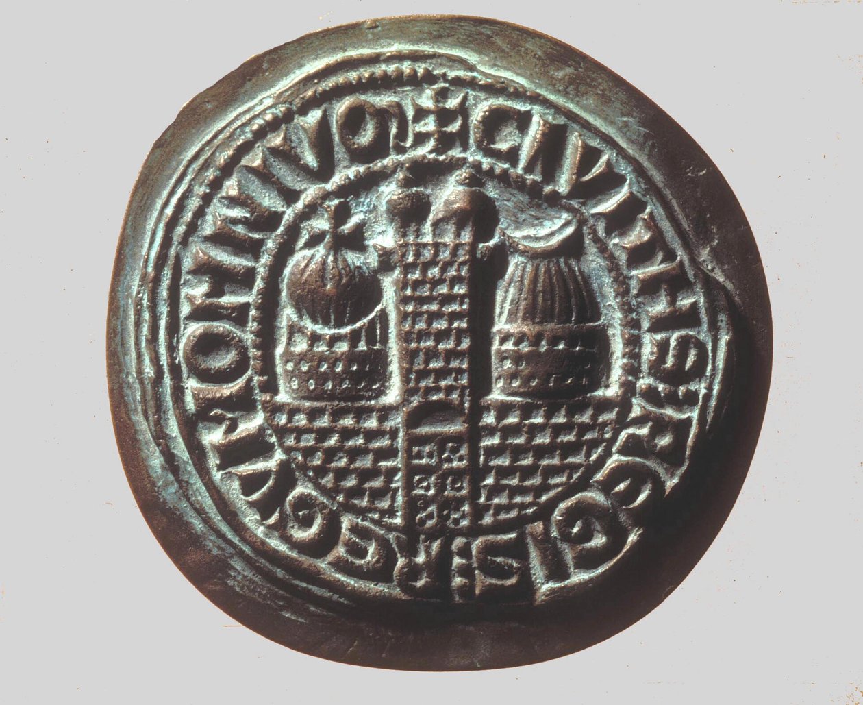 Pečeť křižáckého krále Jeruzaléma (bronz) od Roman