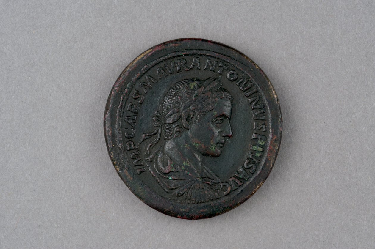 Sestertius z Elagabalu (bronz) od Roman