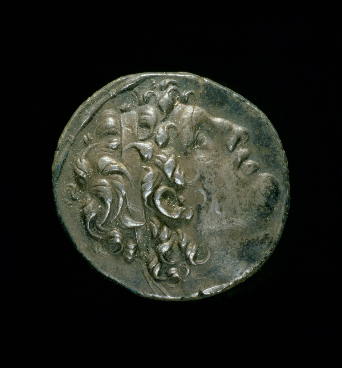 Stříbrná tetradrachma (avers) seleukovského vládce od Roman