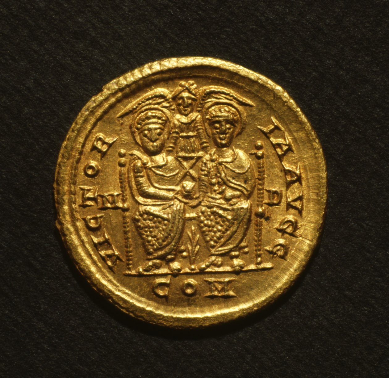 Solidus z Eugenia, 392-94 (zlato) od Roman