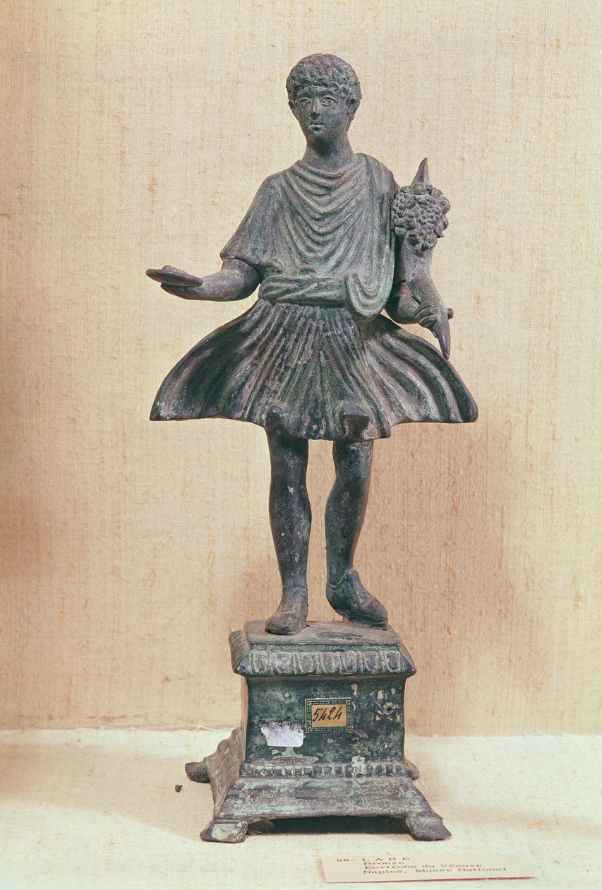 Soška Lara nalezená u Vesuvu (bronz) od Roman