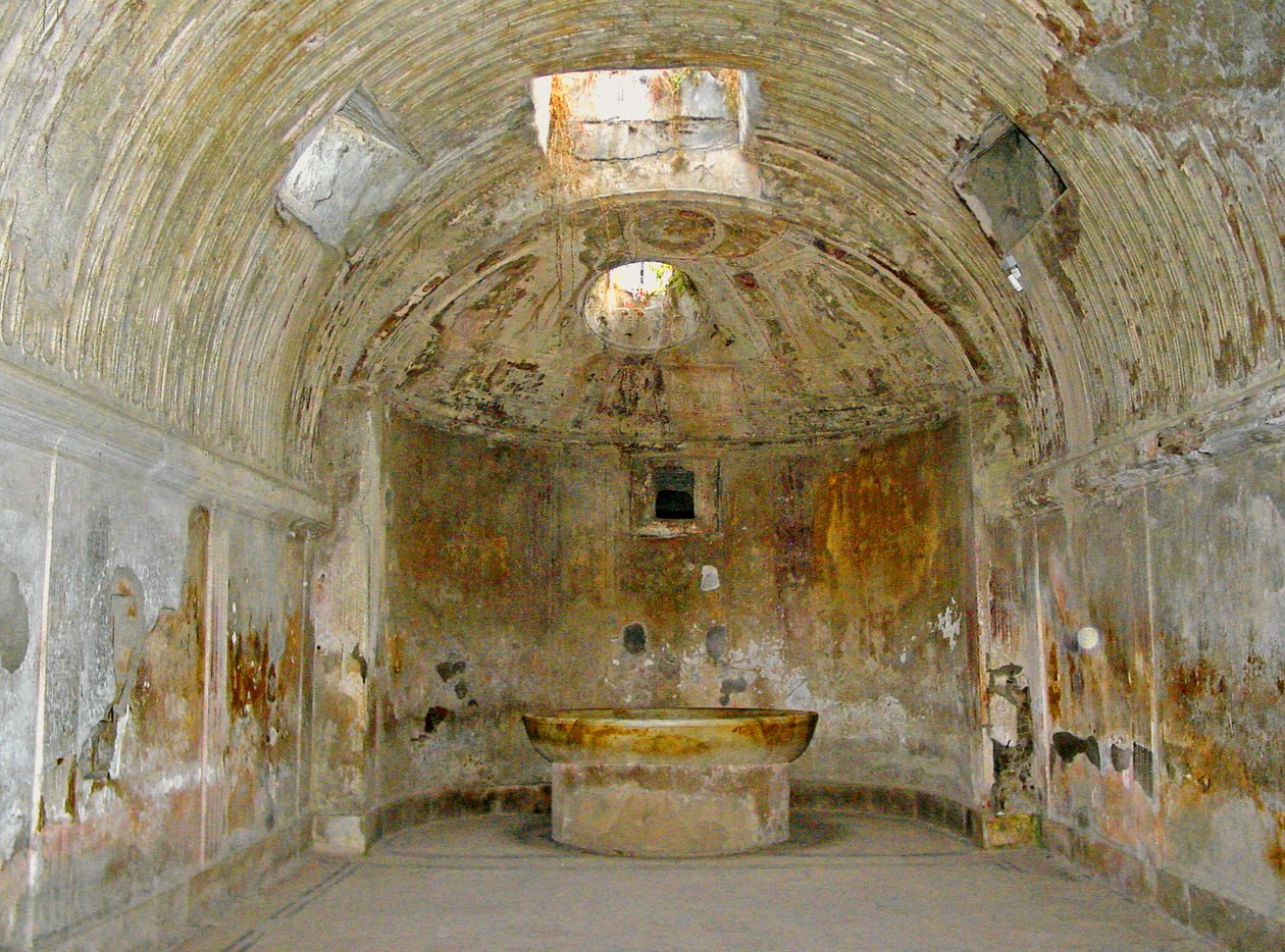 Caldarium Forum thermae od Roman
