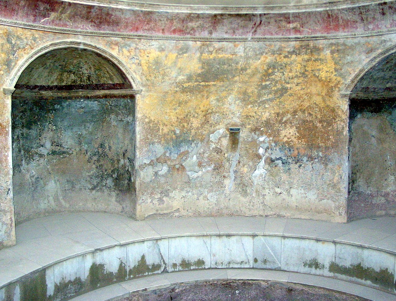 Frigidarium Forum thermae od Roman