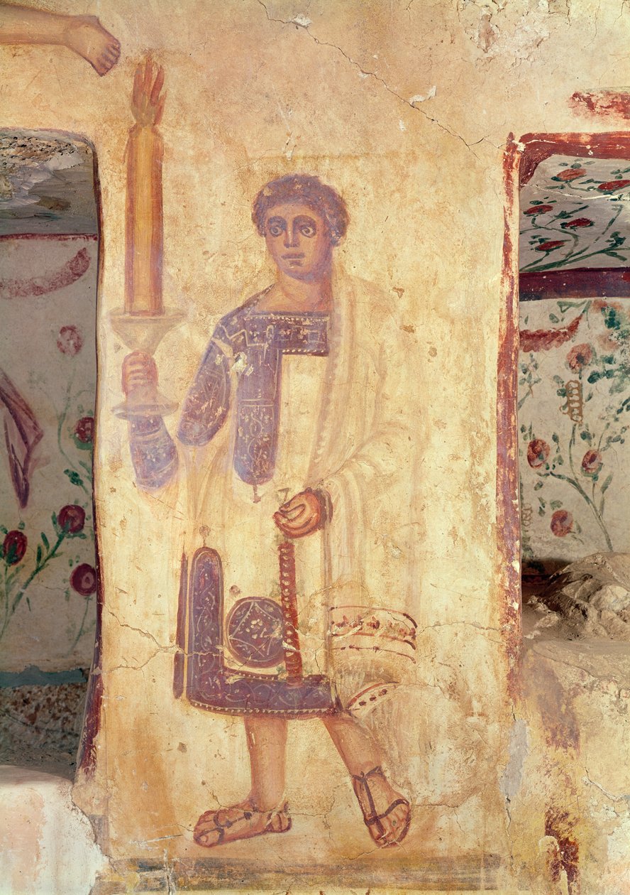 Pochodeň z hrobky Aelia Arisuth od Roman
