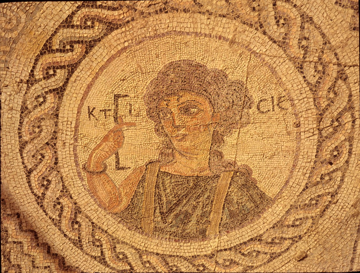 Žena (mozaika) od Roman