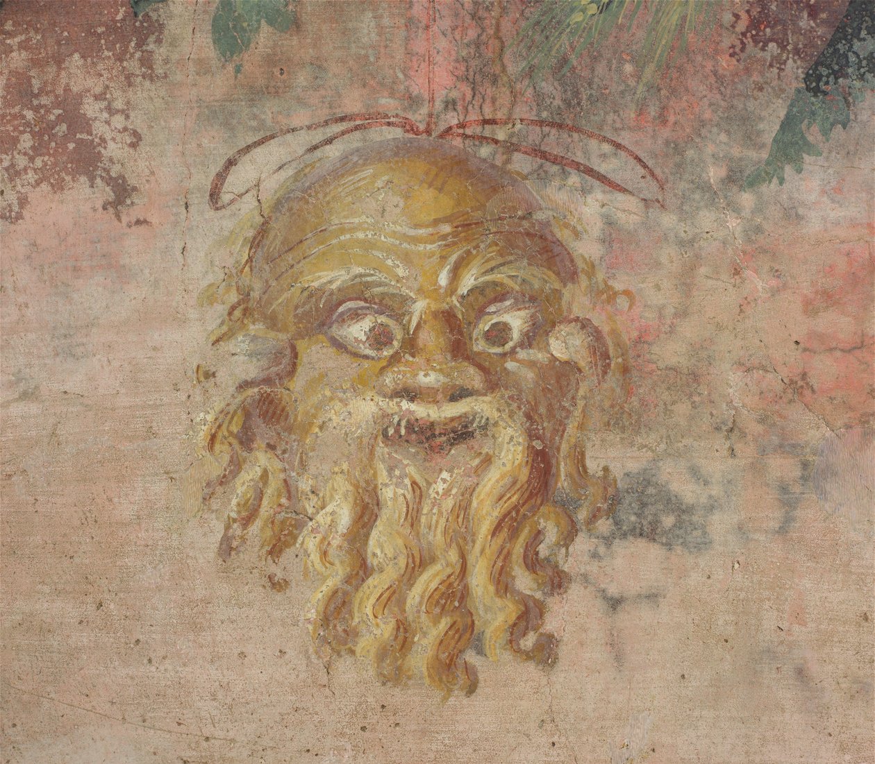 Nástěnná malba z exedry vily v Boscoreale, cca 50–40 př.nl. od Roman Republican Period