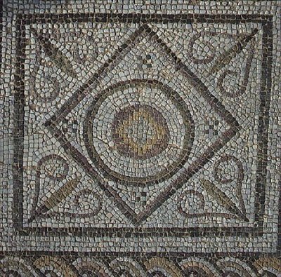 Římská mozaika z termálních lázní (mozaika) od Roman Roman