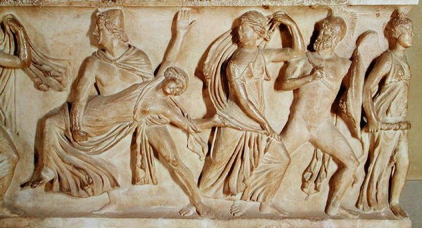 Sarkofág Dioskurů od Roman Roman