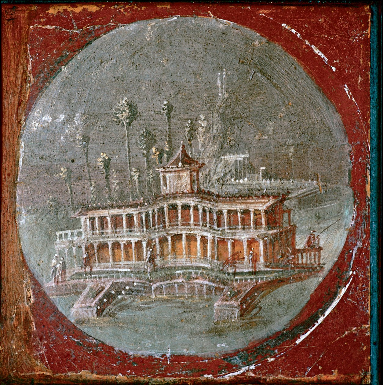 Vila v Stabiae (čerstvé) od Roman