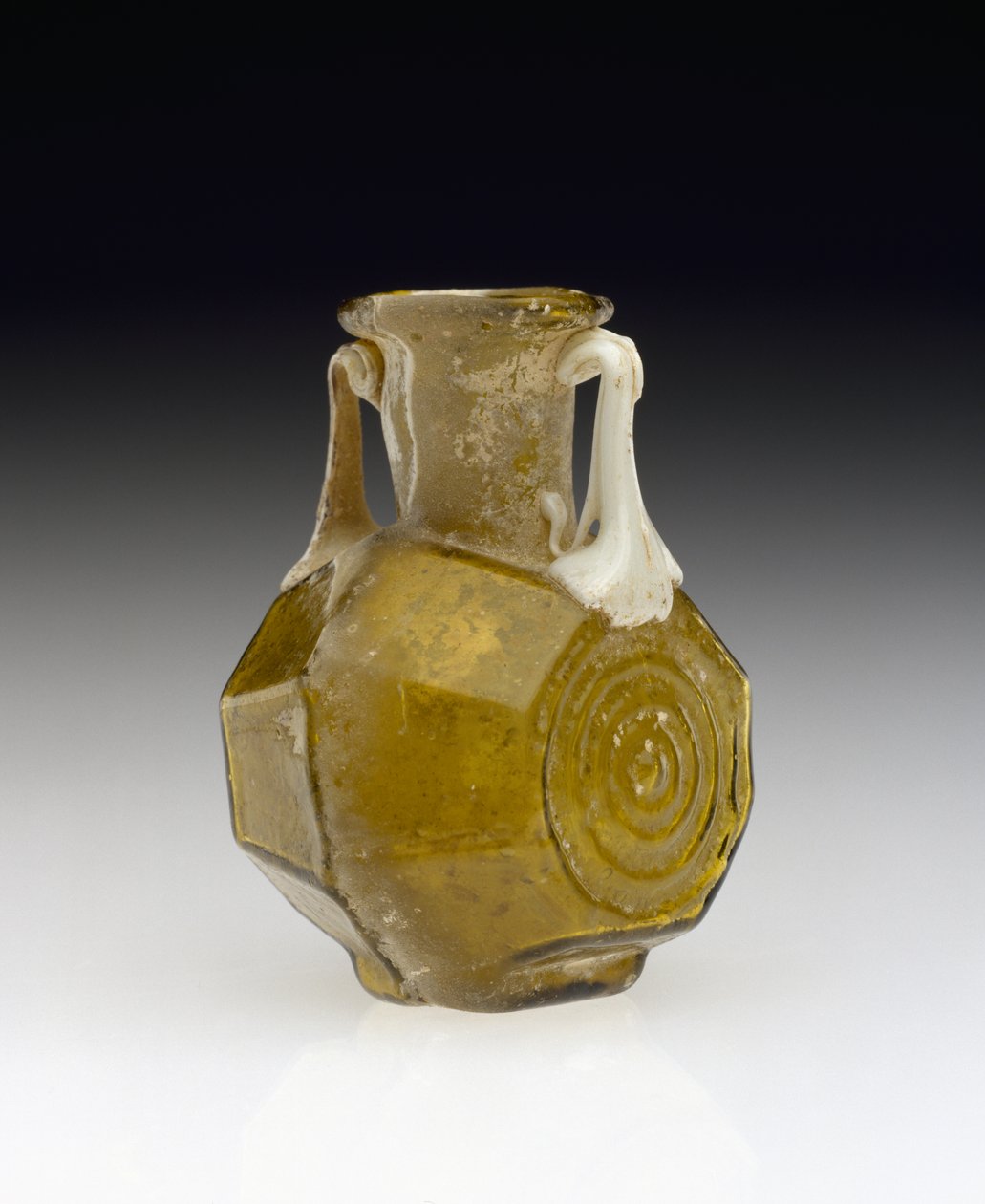 Baňka ve tvaru sudu, AD 1-100 (sklo) od Roman