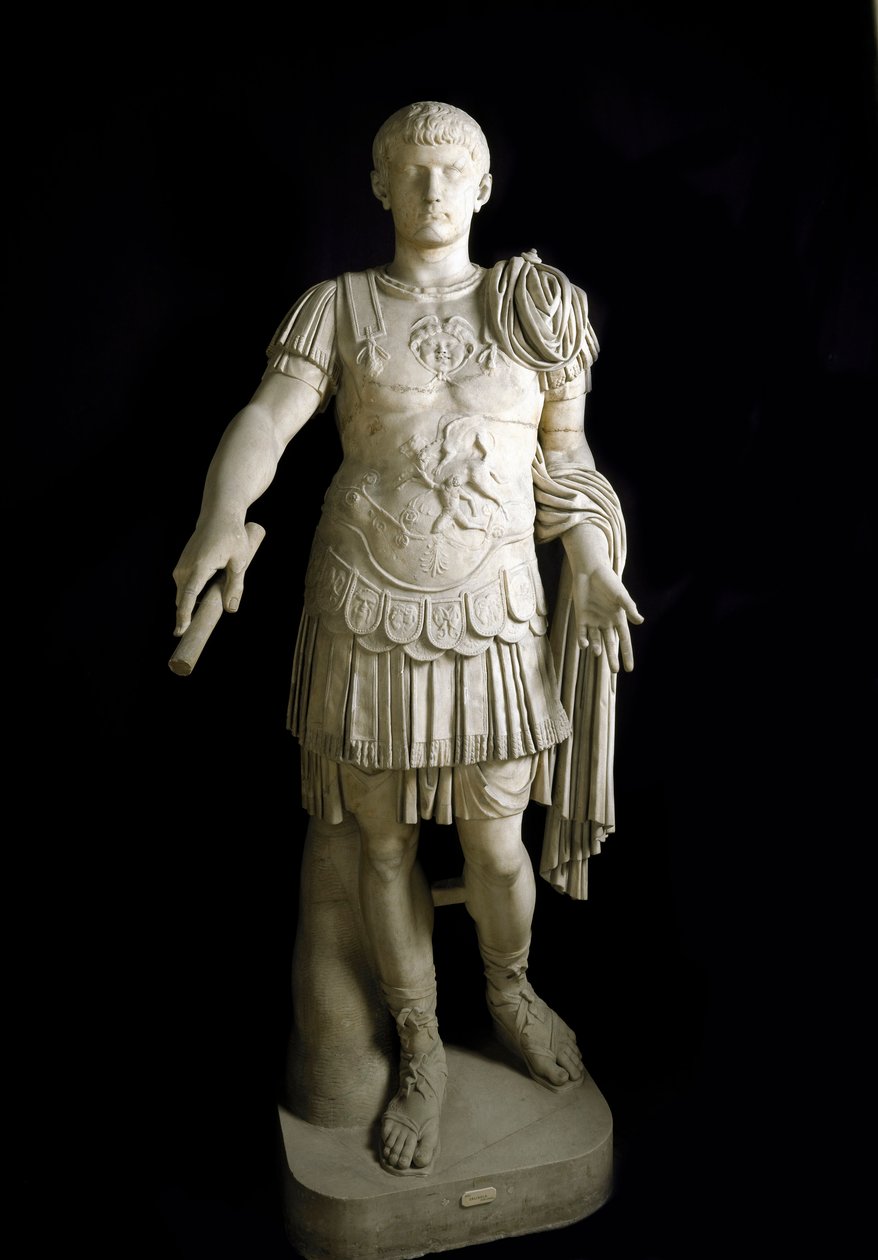 Caius Caesar Germanicus, římský císař (mramor) od Roman