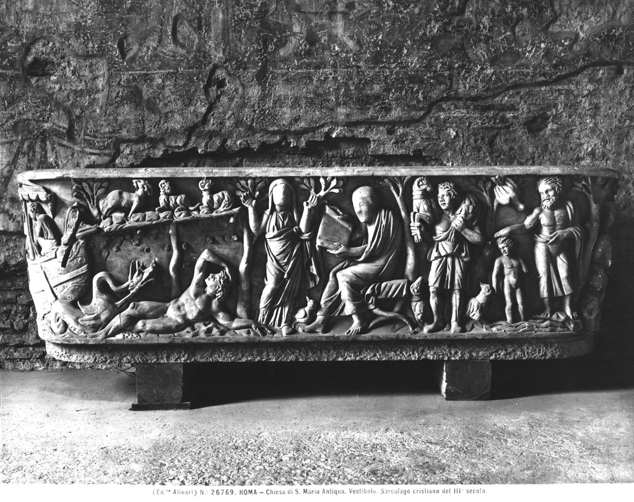 Křesťanský sarkofág (mramor) od Roman