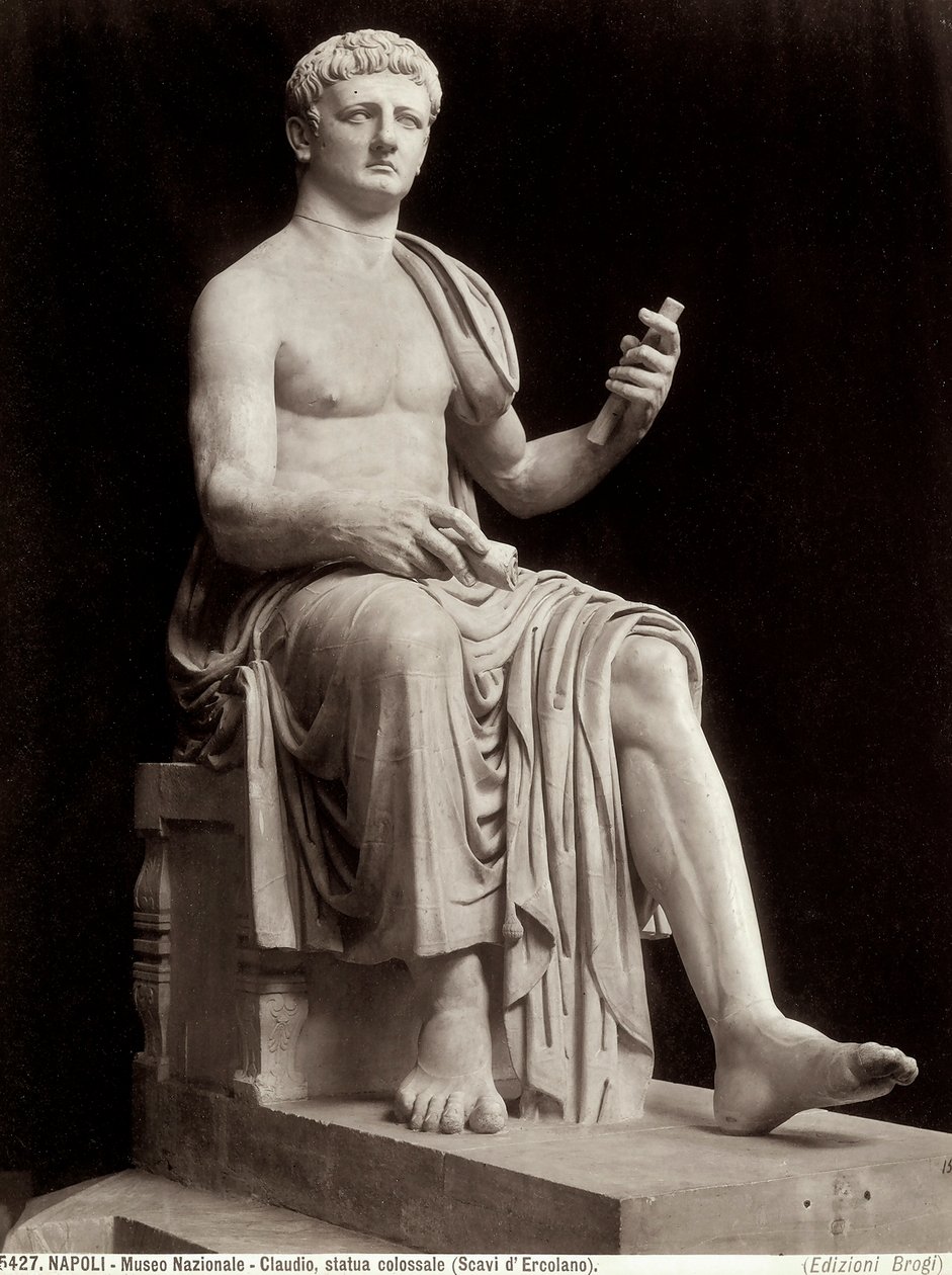 Císař Claudius (mramor) od Roman