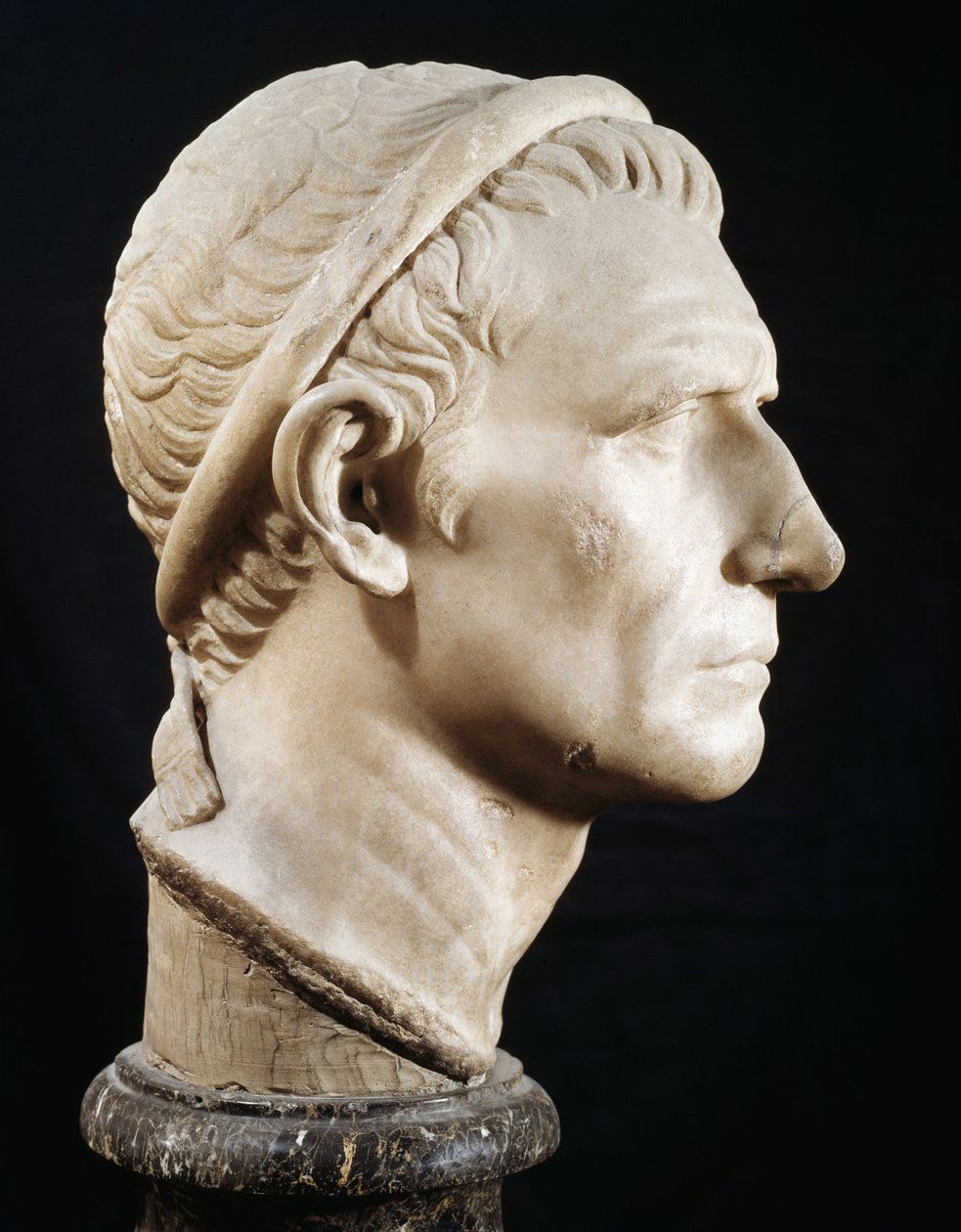 Hlava Antiocha III. Velikého (mramorová socha) od Roman