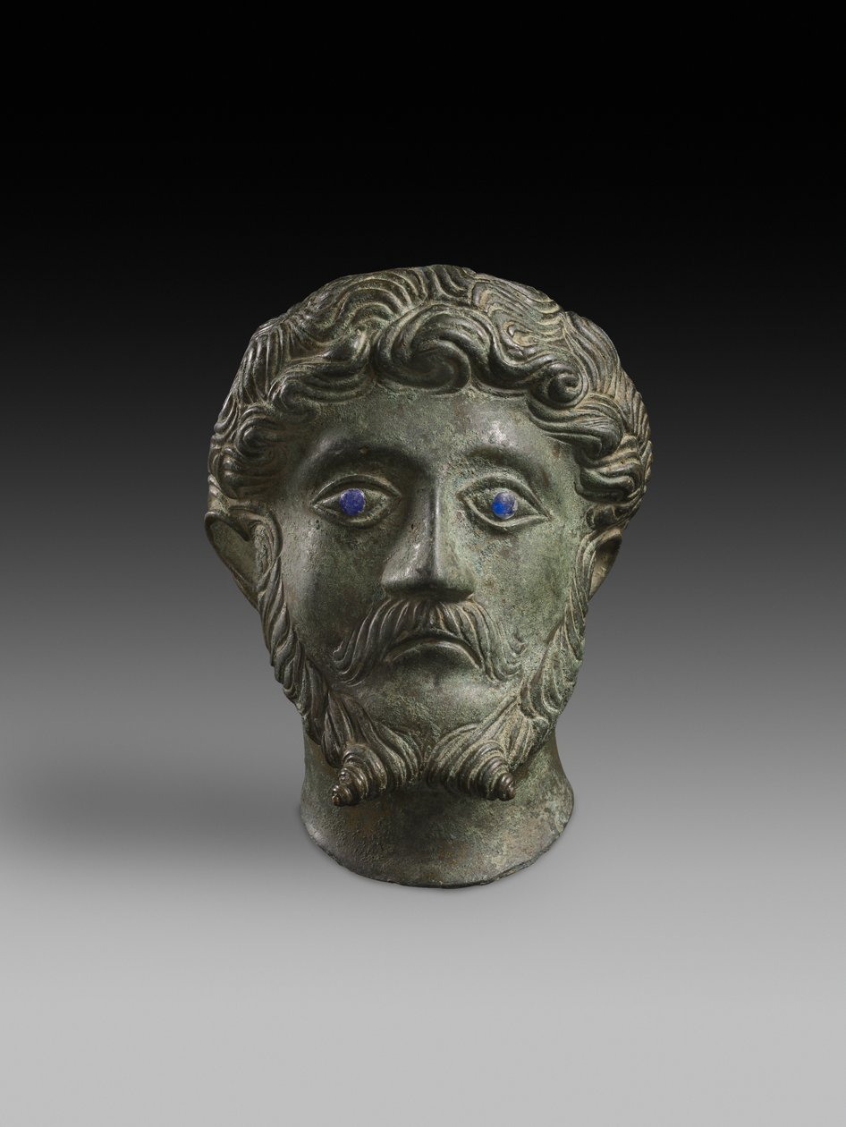 Hlava Marca Aurelia, 161-180 našeho letopočtu (bronz) od Roman