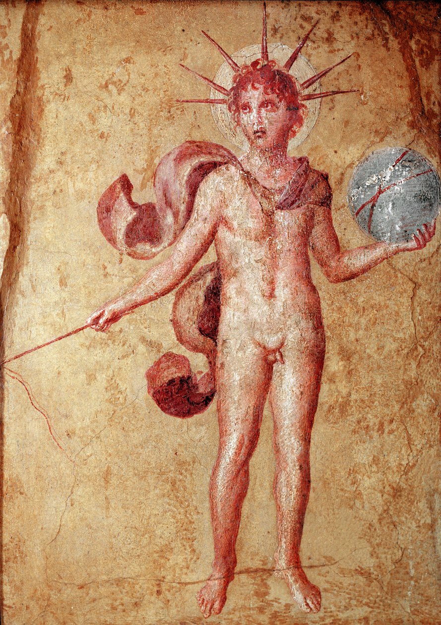 Helios (freska od Roman