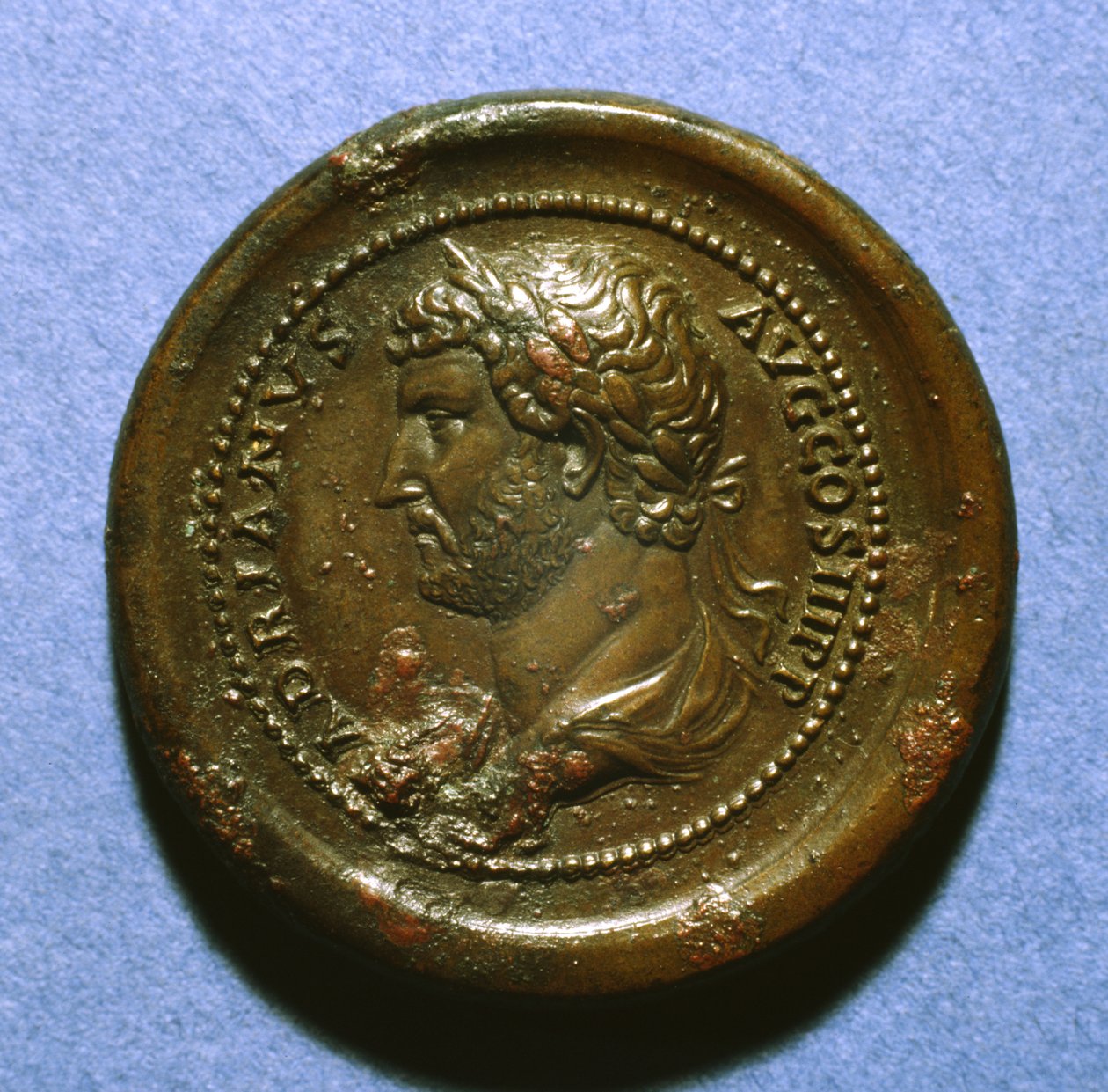Hadriánův medailon, 117-38 (zlato) od Roman