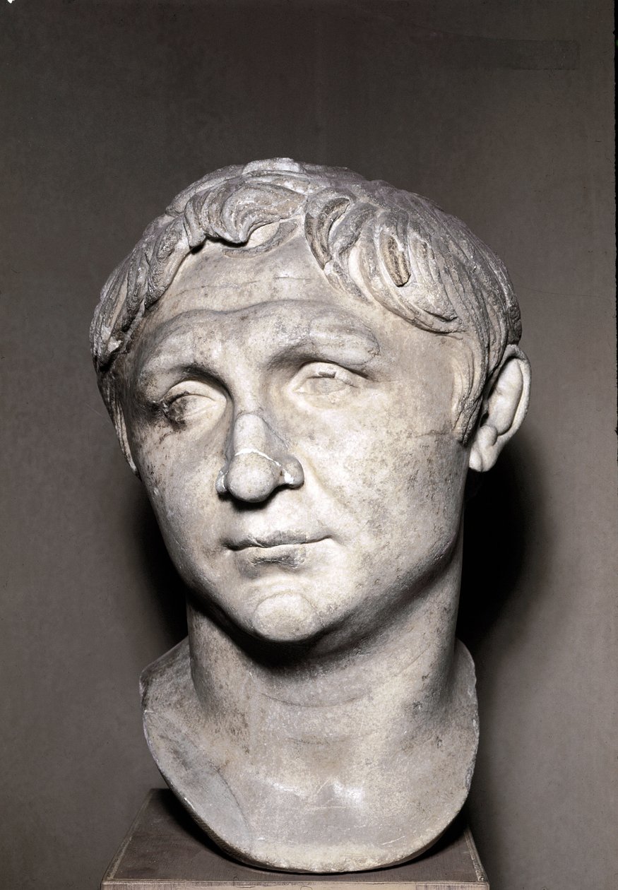 Portrét Pompeia Velikého (mramorová socha) od Roman