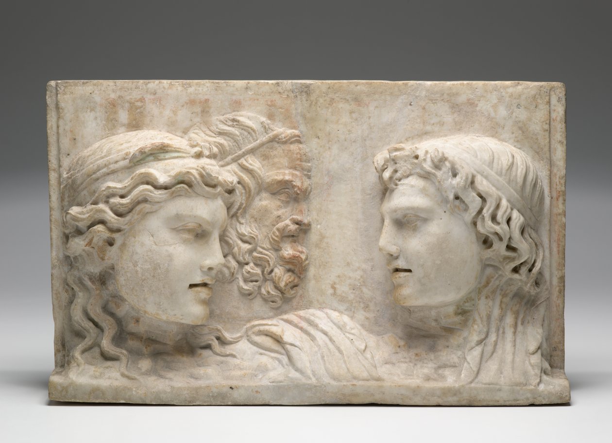 Reliéf, cca 100 př. n. l. – 100 n. l. (mramor) od Roman