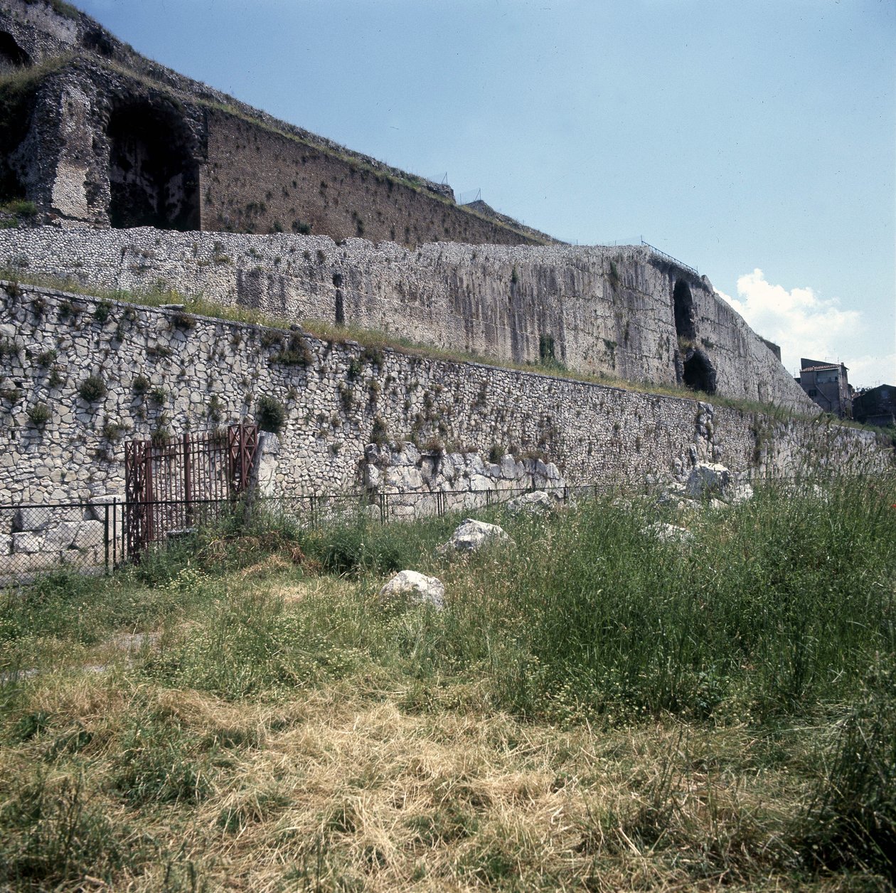 Svatyně štěstí v Palestrině, Lazio. od Roman